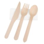 Set Talheres de Madeira 4 Peças "Complec" - Image 2