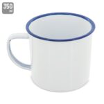 Caneca Metálica Esmaltada 350 ml "Retro" - Image 6