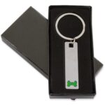 Porta-chaves retangular osso "Halfin" - Image 3