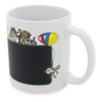 Caneca de Ardósia Branco 320 ml "Party" - Image 3