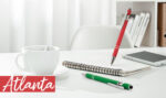 Esferográfica metálica com touch "Atlanta" - Image 3