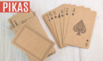 Baralho de Cartas Poker Ecokraft "Pikas"