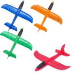 Set de 4 aviões espuma EVA "Planeador"