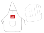 Set infantil (Avental+Gorro) "Infant" - Image 2