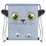 Mochila em poliester 210T "Miau" - Image 3