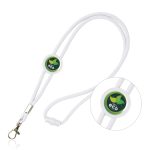 Lanyard tubular, etiqueta c/resina epoxi "Saffy" - Image 2