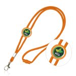 Lanyard tubular, etiqueta c/resina epoxi "Saffy" - Image 6