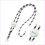 Lanyard tubular, etiqueta c/resina epoxi "Lapely" - Image 6
