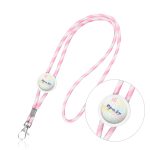 Lanyard tubular, etiqueta c/resina epoxi "Lapely" - Image 3