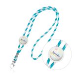 Lanyard tubular, etiqueta c/resina epoxi "Lapely" - Image 2