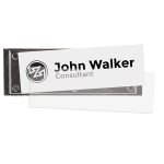 Crachá Retângular 71 x 24,5 mm "c/Íman" - Image 3