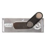 Crachá Retângular 71 x 24,5 mm "c/Íman" - Image 5