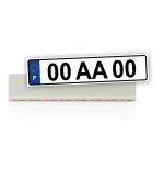 Suporte de Matricula auto "Branco" - Image 2