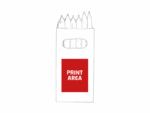 Caixa de 6 lápis de cores "Bany" - Image 2