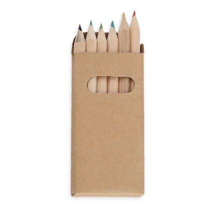 Caixa de 6 lápis de cores "Bany"