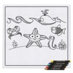 Mantel entretenimento infantil com cera "Marin"