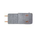 Mochila em feltro RPET/PU "Zakian" - Image 10
