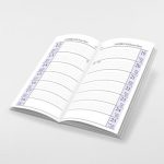 Miolo para Agenda de bolso "Inty"