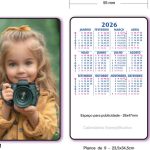 Calendários de Bolso "48 Estampas"