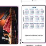 Calendários de Bolso imagem do Cliente "Especial"