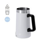 Caneca de Aço Inox 700 ml "Glinox"