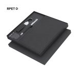 Set Bloco de Notas Poliéster/Metal "Meryl"