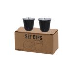 Set Copos Aço Inox 80 ml "Kodet" - Image 7