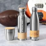 Garrafa Aço Inox/Bambu 800 ml "Gaucix" - Image 3