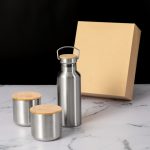 Set Aço Inox/Bambu 500 ml "Dickinson" - Image 5
