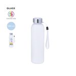 Garrafa Vidro/Aço Inox 500 ml "Stevens"
