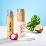 Termo Aço Inox/Bambu 500 ml "Moltex" - Image 4
