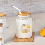 Caneca de Vidro/Bambu 1,6 L "Jacin" - Image 6