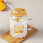 Caneca de Vidro/Bambu 1,6 L "Jacin" - Image 3