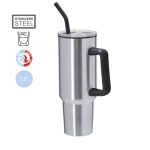 Caneca Térmica Aço Inox/PP 1,25 L "Lansin"