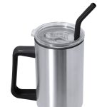 Caneca Térmica Aço Inox/PP 1,25 L "Lansin" - Image 8