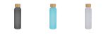 Garrafa Vidro/Bambu 500 ml "Tistak" - Image 3