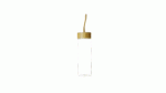 Garrafa Vidro/Bambu 430 ml "Burdis" - Image 2