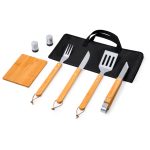 Set Churrasco Aço Inox/Bambu "Estrol" - Image 5