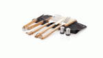 Set Churrasco Aço Inox/Bambu "Estrol" - Image 2