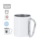 Caneca Aço Inox 220 ml "Beesbur"