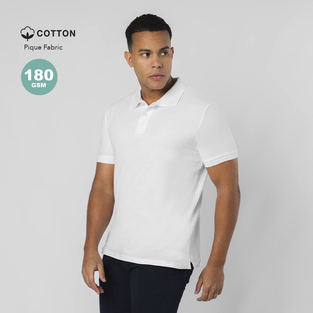 22338-000-10 Polo Piquê Homem 180 grs. "Charles" - Image 1