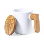 Caneca Cerâmica/Madeira 350 ml "Haruncal" - Image 9