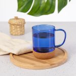 Caneca Vidro/Cortiça 450 ml "Saryne"