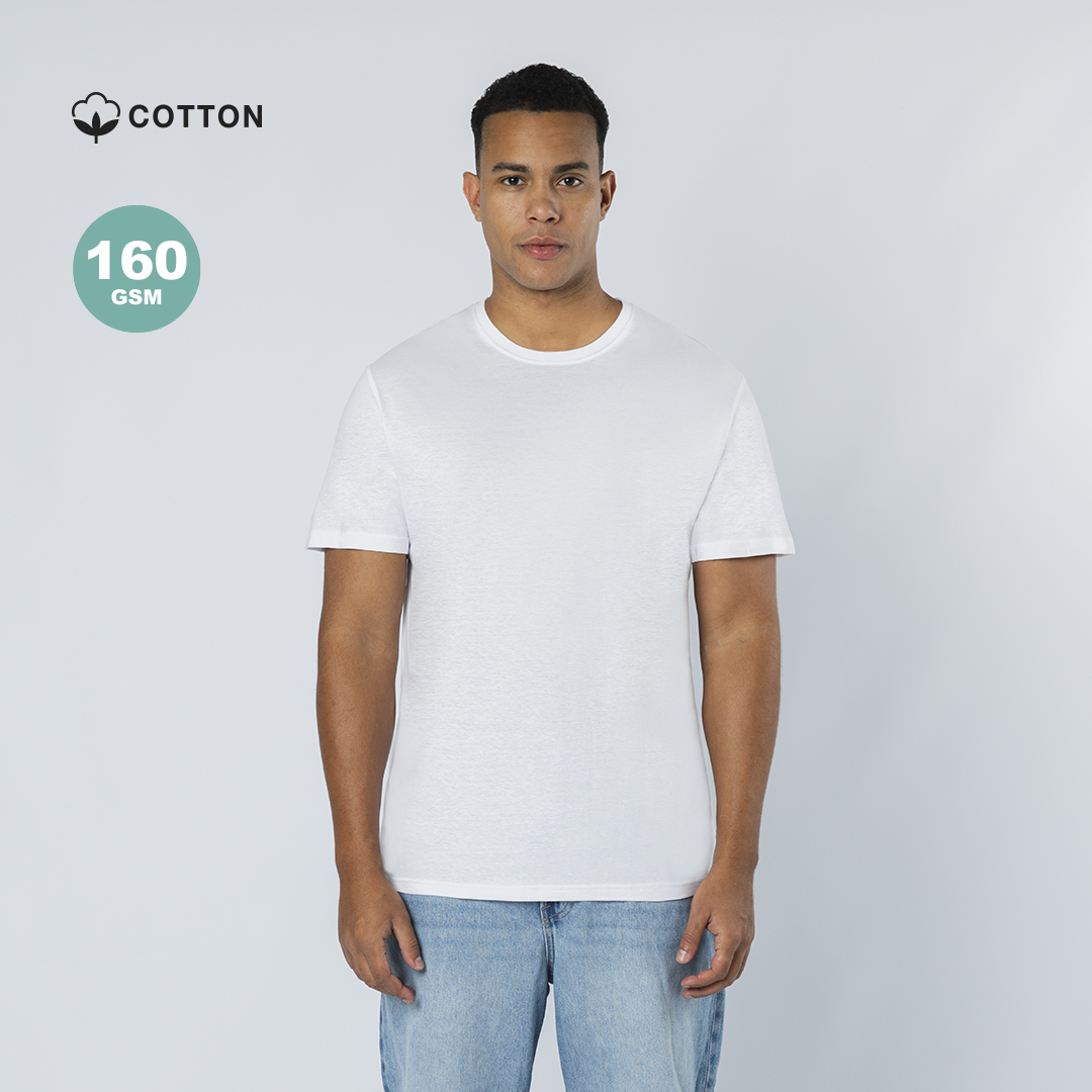 21178-000-10 T'shirt Homem Branco 160 grs. "Seiyo" - Image 1