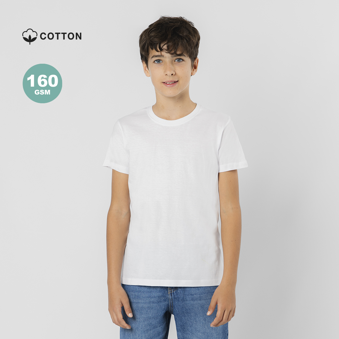 21180-000-10 T'shirt Criança Branco 160 grs. "Seiyo" - Image 1