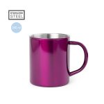 Caneca Aço Inox 280 ml "Yozax"