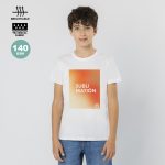 T'shirt Criança Branco 140 grs. "Krusly"