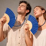 Leque Bambú/Poliéster "Crusoe" - Image 3