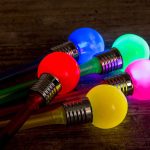 Esferográfica Luzes Led Multicolor "Nicky"