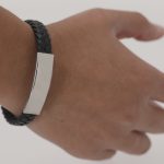Pulseira Pele Sintética "Mubark"